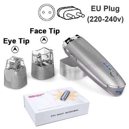 2 in 1 EMS Electric Face Eye Massager Remove Dark Circles Lifting Tightening Device Skin Lift anti Age Wrinkle Skin Care Tools