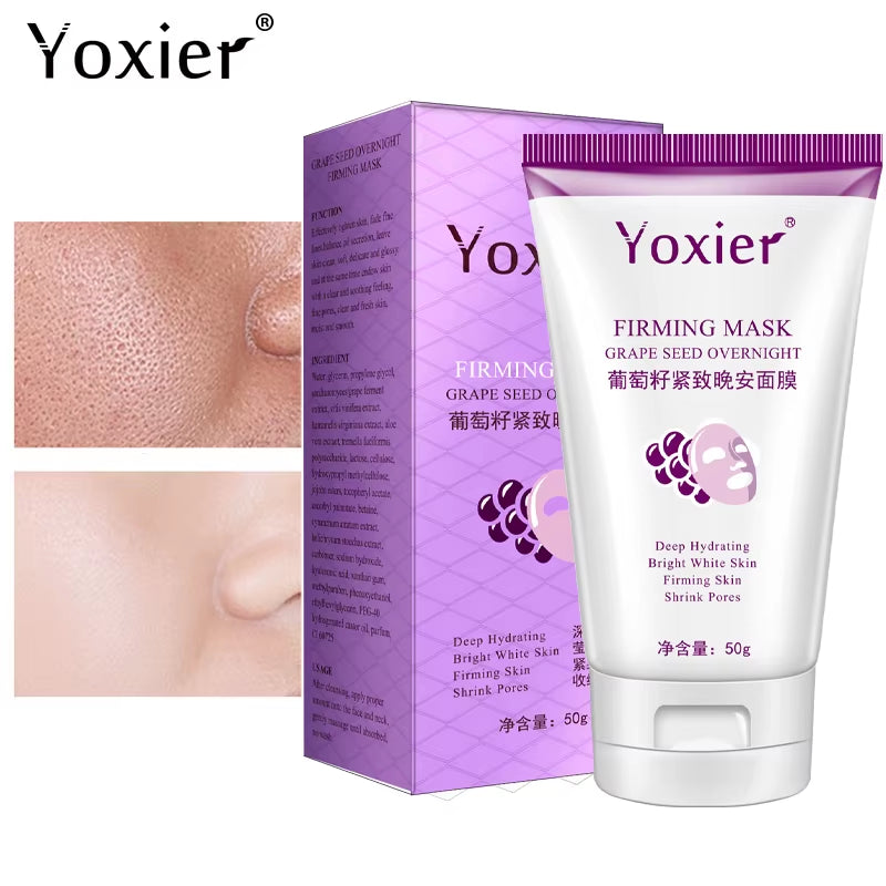 Night Cream Mask Hyaluronic Acid Whitening Moisturizing Nourishing Mask Nutrition Repair the Skin Sleeping Firming Mask