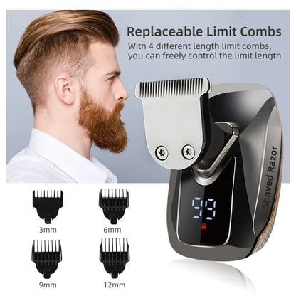NEW Shaver for Men 7D Independently 7 Cutter Floating Head Waterproof Electric Razor Multifunction USB Charge Trimmer Men