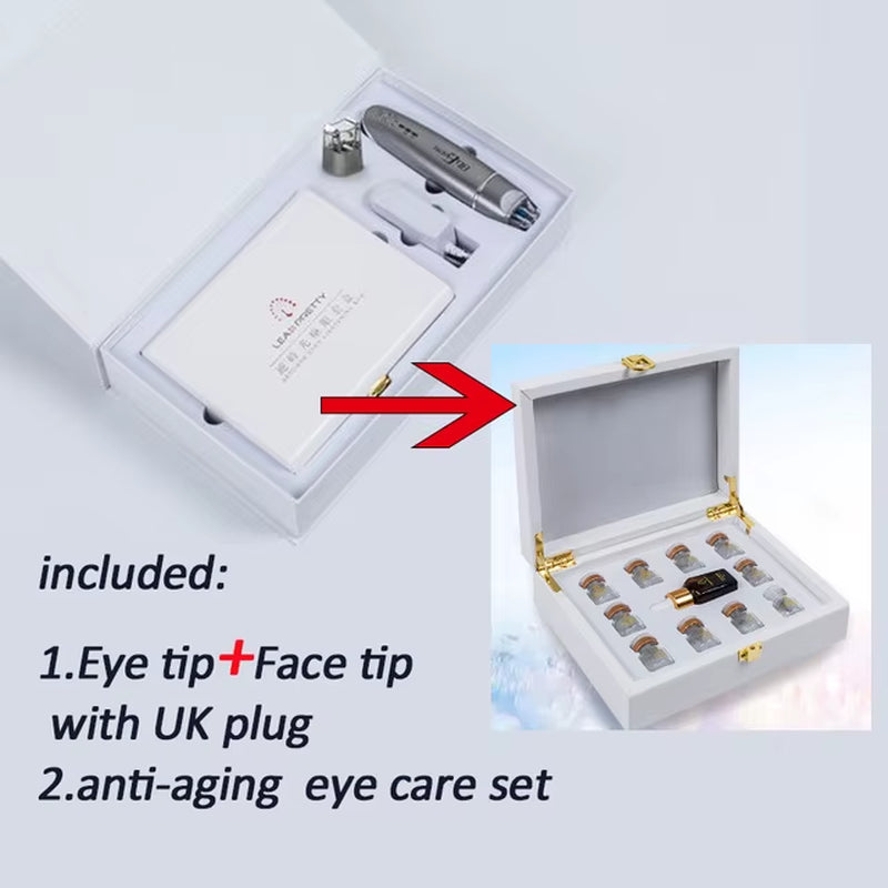 2 in 1 EMS Electric Face Eye Massager Remove Dark Circles Lifting Tightening Device Skin Lift anti Age Wrinkle Skin Care Tools